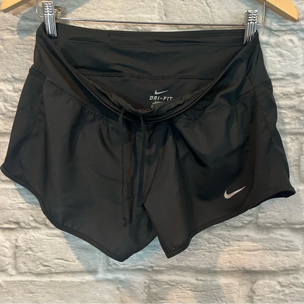 Nike - Women’s Medium Solid Black Lined Crew Runn… - image 4